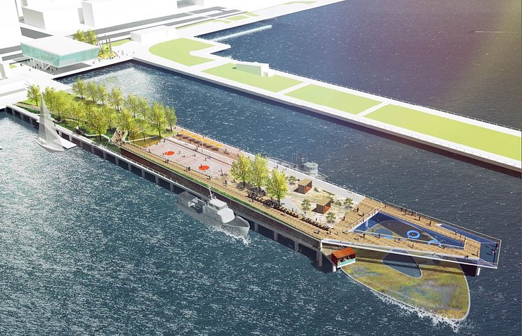 Pier 26 rendering by Olin Studio