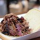 Beef Brisket Sandwich with Sweet & Spicy Pickles