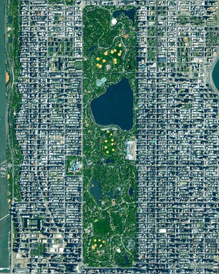 I'm flying out of New York this morning to begin two weeks of book events for "Overview". I'll do my best to post from the road and update the feed whenever I can. I'm so grateful for the opportunity to bring this perspective to the world and to begin the next phase of this adventure. See you soon LA! /// Created by @benjaminrgrant, source imagery: @digitalglobe