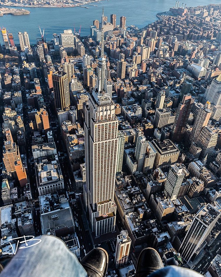 Do not forget to look down!