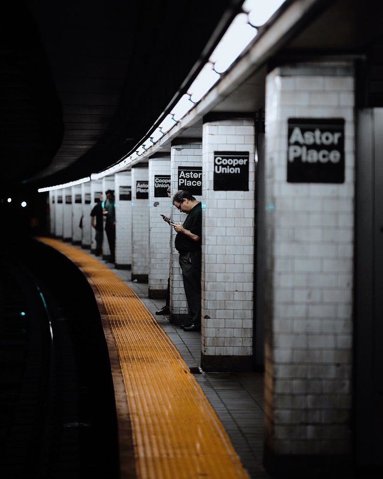 Astor Place Station, East Village, Manhattan