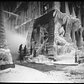 Cedar Street and Broadway. Fire at old Equitable Building Guaranty Trust Company Building, melting ice with steam. 1/12/1912