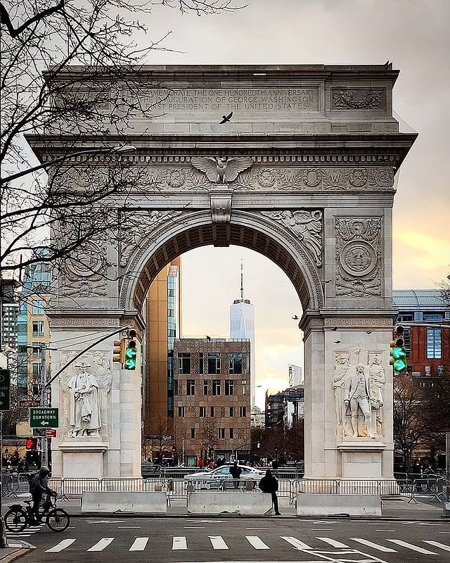 Washington Square Arch, Greenwich Village, Manhattan