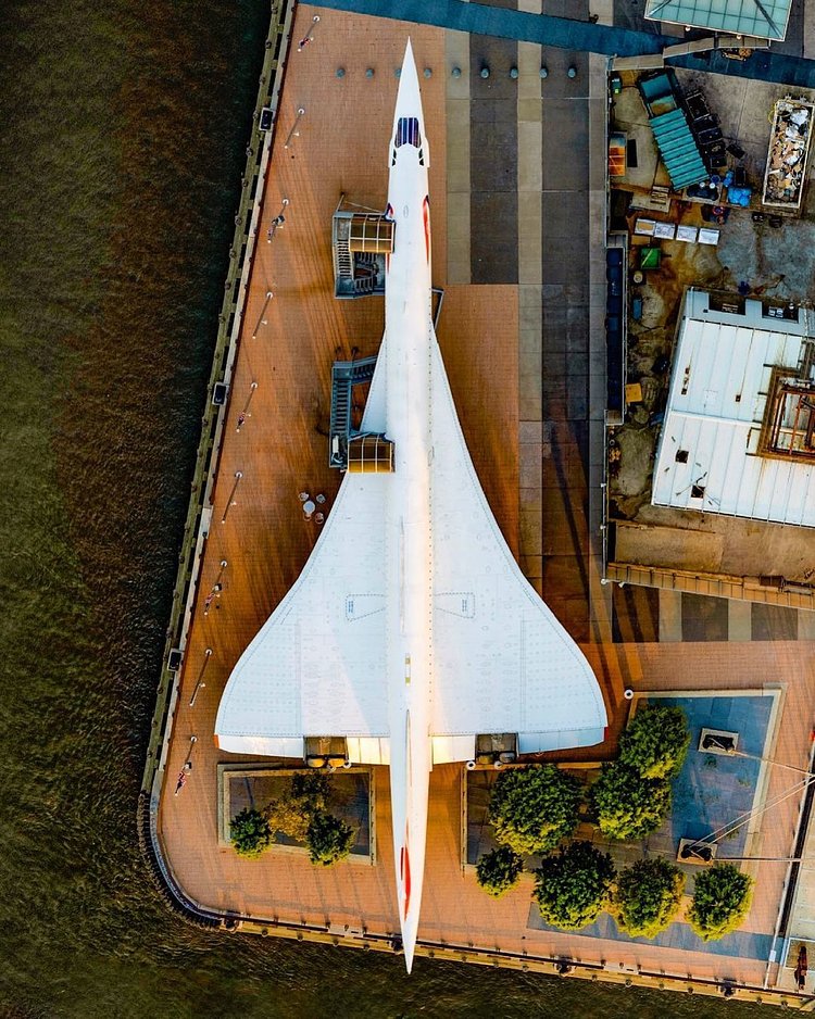Concorde Jet, Intrepid Sea, Air, and Space Museum, Manhattan