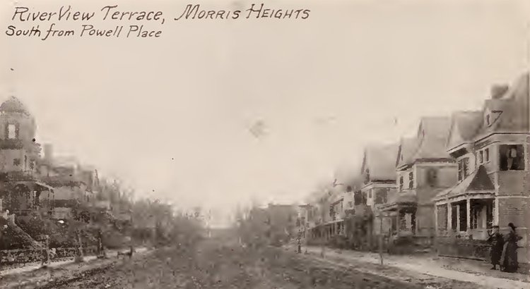 Riverview Terrace from Powell Place Morris Heights Bronx 1897