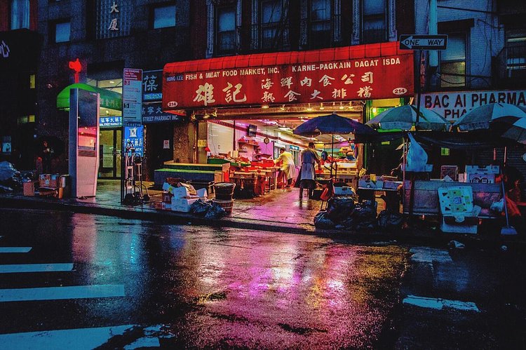 Chinatown by Night.