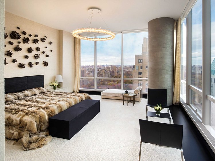 The units range from one bedroom to the six-bedroom penthouses.