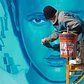 Artists dangle from buildings to hand paint massive billboards | In Our Backyard