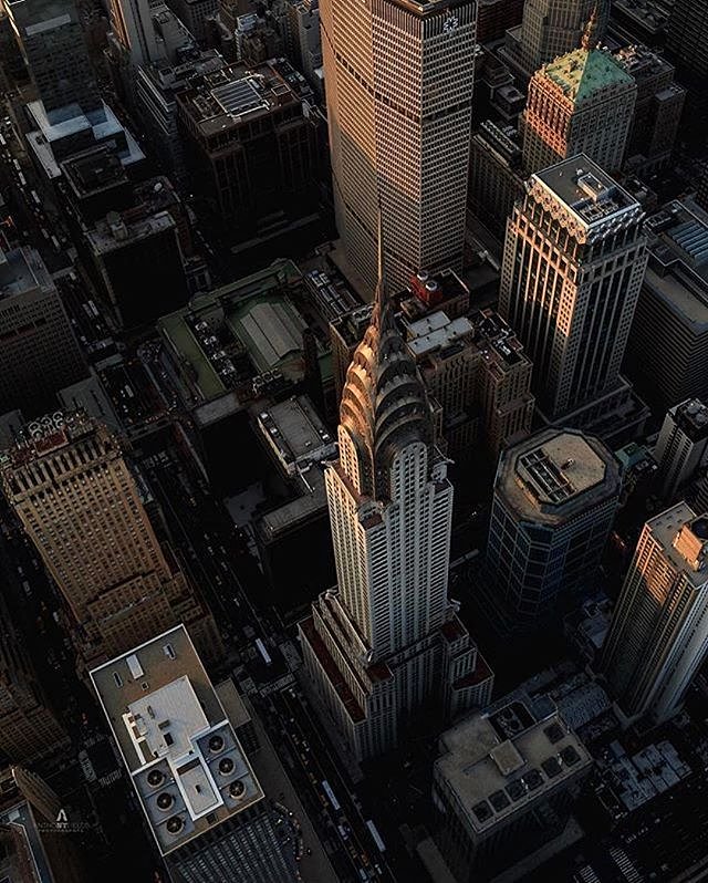 Photo via @afieldsnyc 
Chrysler Building

#viewingnyc