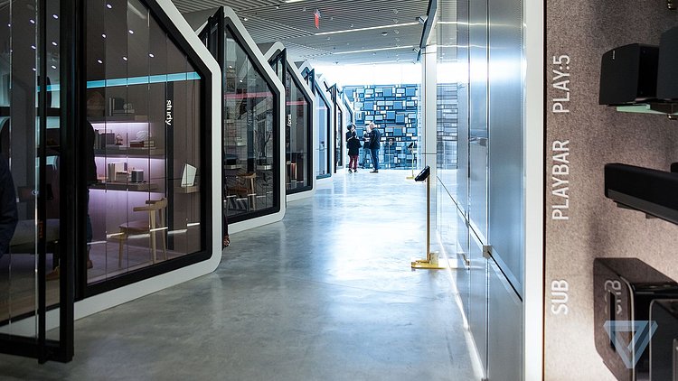 The Sleek design of Sono's new store