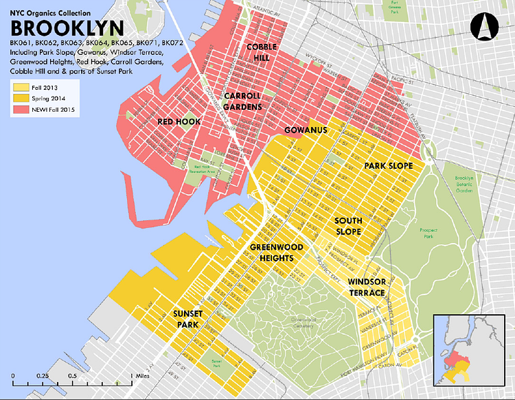 Organic Waste Collection To Start In Carroll Gardens, Cobble Hill, Gowanus, And Red Hook This Fall