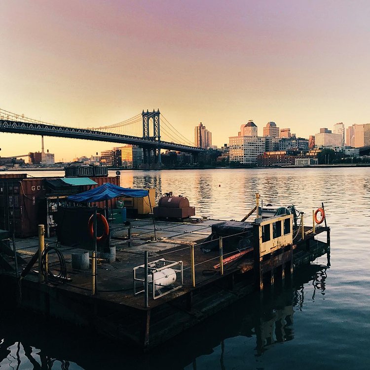 "Beautiful mornings in the city I call home. Where are you from??"