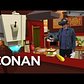 Conan Visits YouTube's VR Lab  - CONAN on TBS