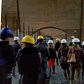 Tour participants walked along the 1/4 mile path under the Amtrak bridge leading to the bridge connecting The Bronx with Randall’s Island last November 2014.
