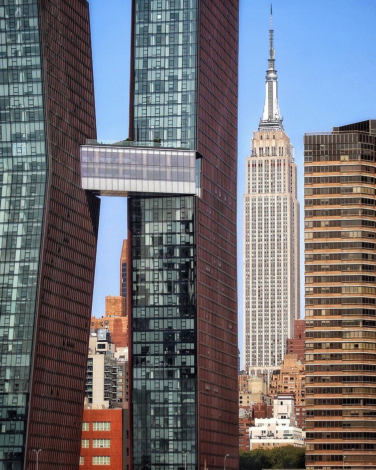 American Copper Buildings and Empire State Building, Midtown, Manhattan