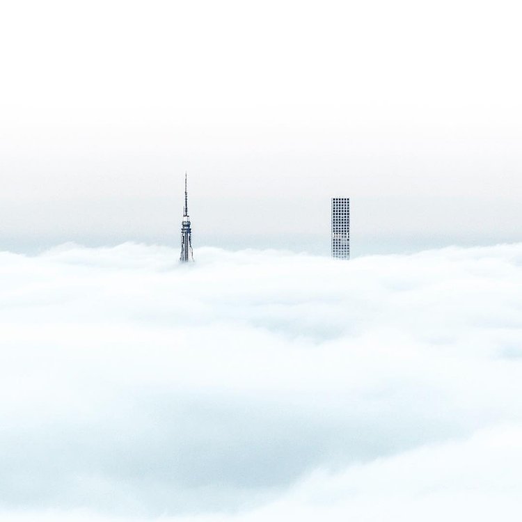 It's a sight like no other, being above the #clouds