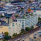 Standard building, Northern Blvd, and the new-ish Amtrak Acela servicing building in sunnyside