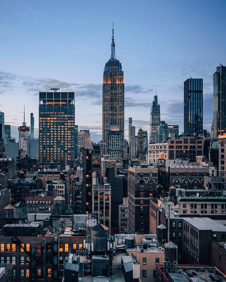Flatiron District and Empire State Building, Manhattan