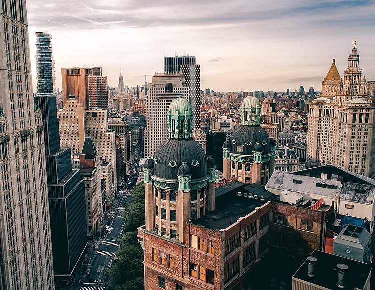 15 Park Row, New York. Photo via @urban_eh_xploration #viewingnyc