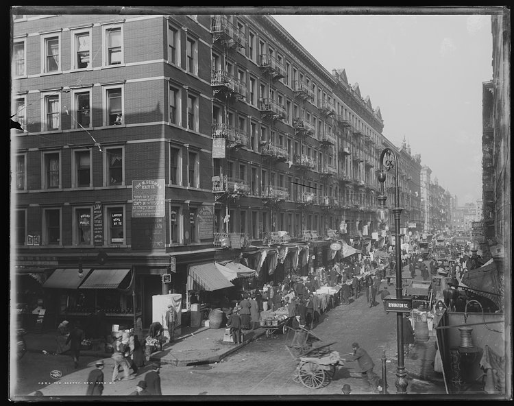 The Ghetto, New York, N.Y., 1909