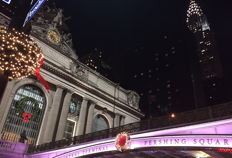 LED Lighting Installed on Pershing Square Viaduct at Grand Central