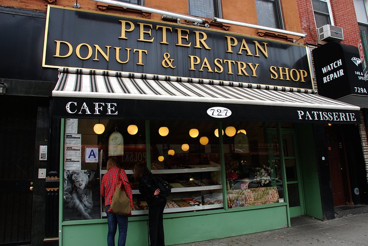 @ Peter Pan Donuts in Greenpoint