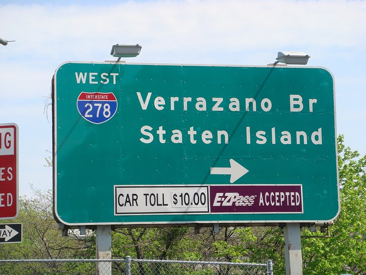 Verrazano Bridge Sign