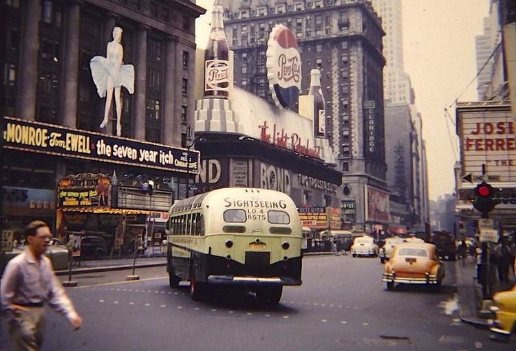 Times Square, 1955