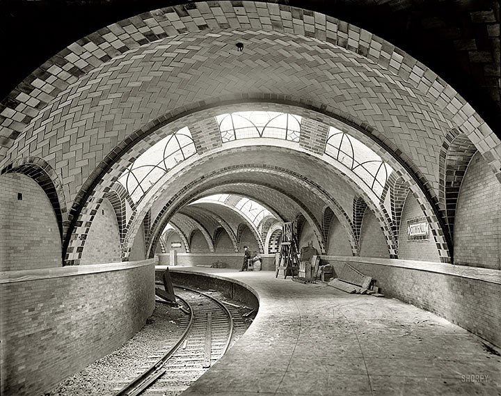 City Hall subway station.