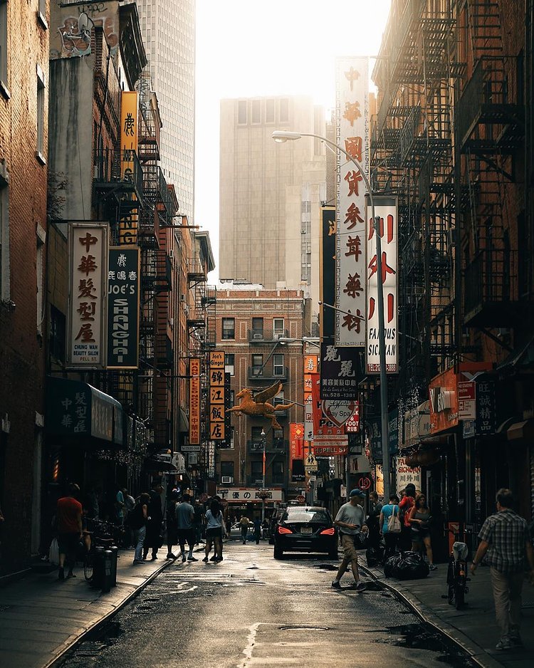 Pell Street, Chinatown, Manhattan