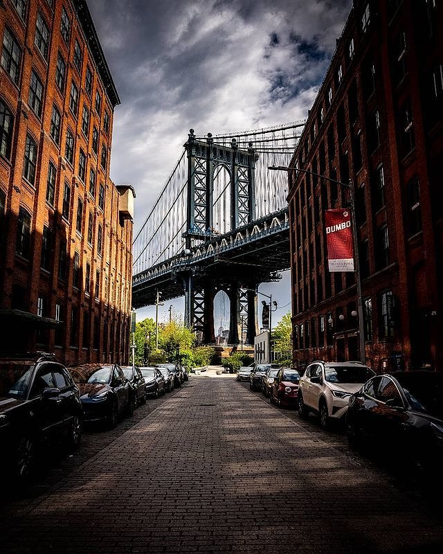 Water Street and Washington Street, DUMBO, Brooklyn