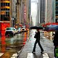 6th Avenue, Midtown. Photo via @qwqw7575 #viewingnyc #newyork #newyorkcity #nyc #rain