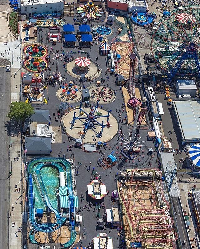 Coney Island, New York. Photo via @flynyon #viewingnyc
