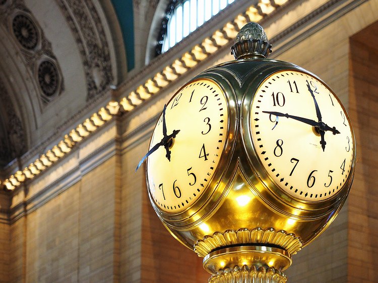 NYC - The clock on the Grand Central Station Main Concourse