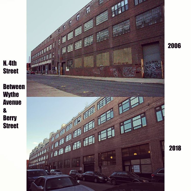 ⭐SWIPE FOR A CLOSER LOOK⭐
Lewis Steel Building. 
#Williamsburg #brooklyn #nyc #reuse #repurposed #industrial #manufacturing #factory #condos #luxurycondos #apartments #commercialspace #gentrification #revitalization #neighborhood #community #architecture #brickbuilding #beforeandafter #thenandnow #potd #nycstreetphotography #graffiti #street #streetphotography #11211 #lewissteelbuilding #steel #art #mcnallyjackson