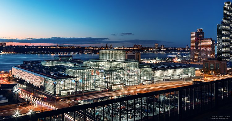Javits Center Renderings: Exterior Before Condition
