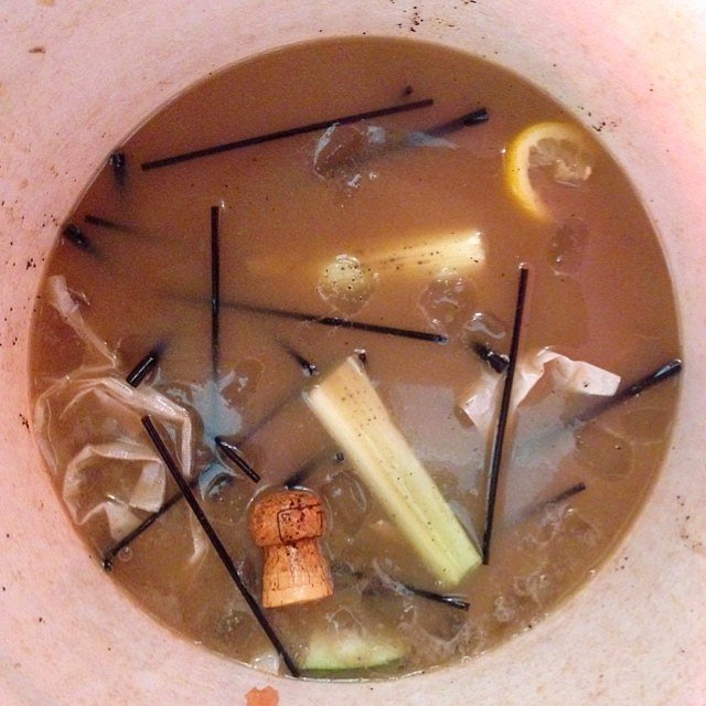 Slop Bucket series, brunch is the devil's meal I  #slopart