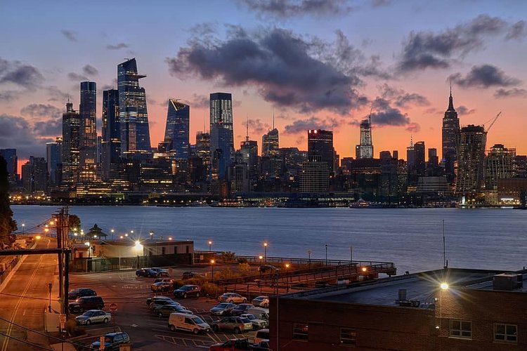 Sunrise Over Manhattan