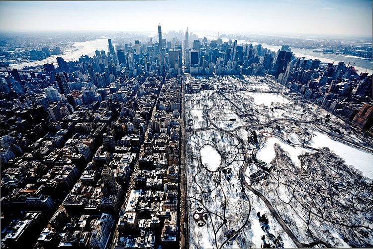 Winter in Manhattan.