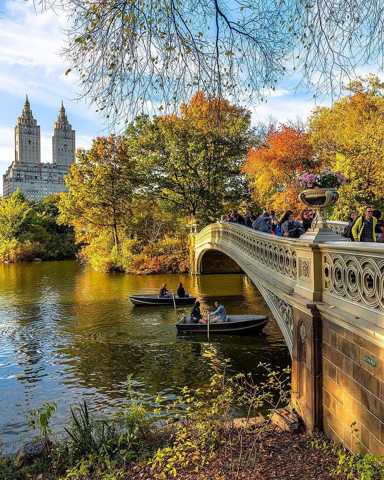 Autumn in Central Park, New York, New York