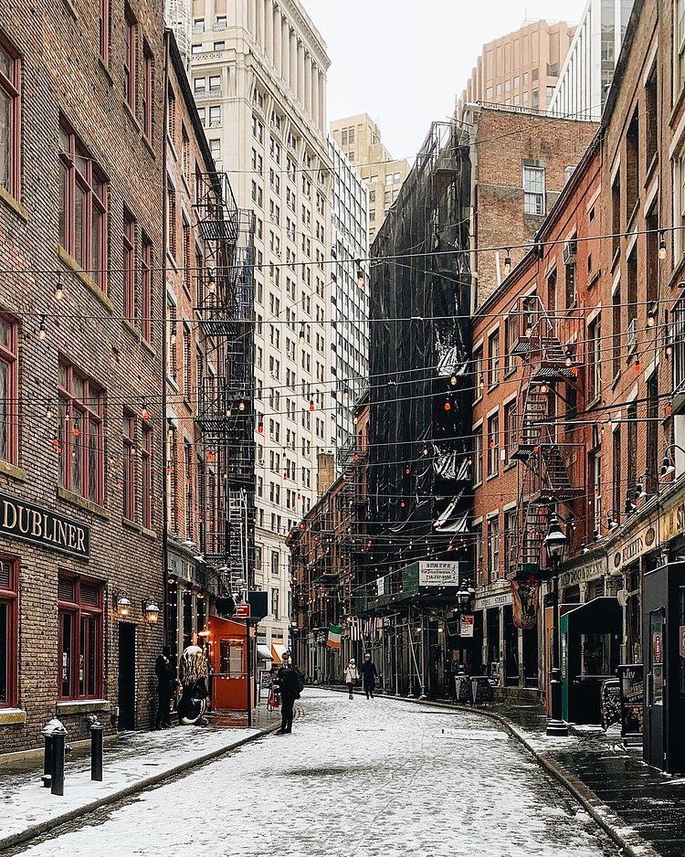 Stone Street, Financial District, Manhattan