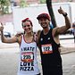 Congrats to the 2017 @nycpizzarun champions: @fayrbear & @iamfranciscob. They both set course records (okay, it was our first year @fortgreenepark... but they've set the bar high for 2018). Cheers to everyone who participated yesterday!! (📷: @planetfitness)
