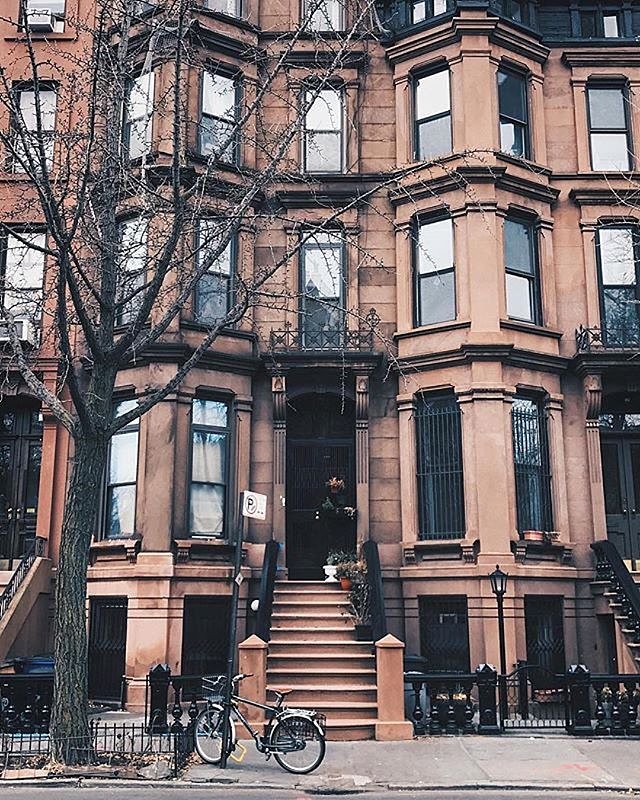 Brooklyn, New York. Photo via @melliekr #viewingnyc #newyork #newyorkcity #brownstone
