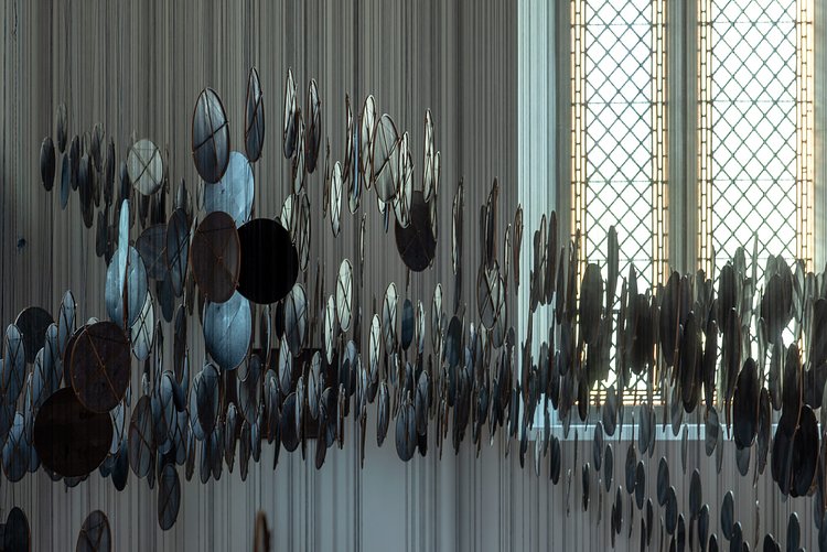 The Eclipse, Jacob Hashimoto, 2018