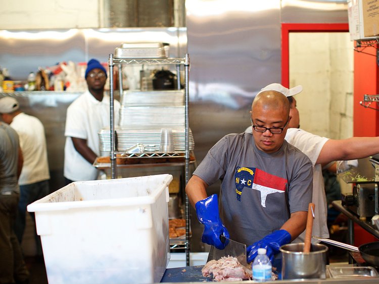 Tyson Ho in the 'Pit'