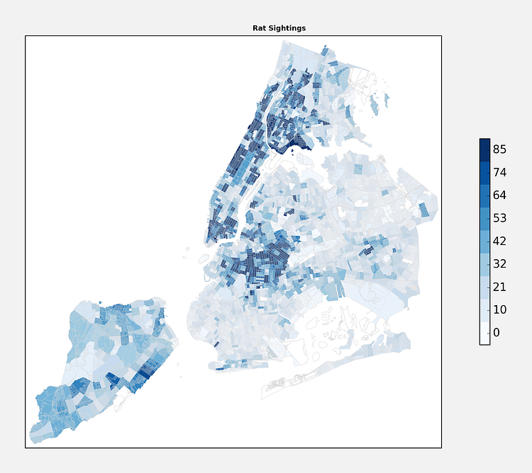 NYC Rat Sightings