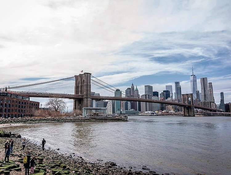 Pebble Beach, DUMBO, Brooklyn, New York