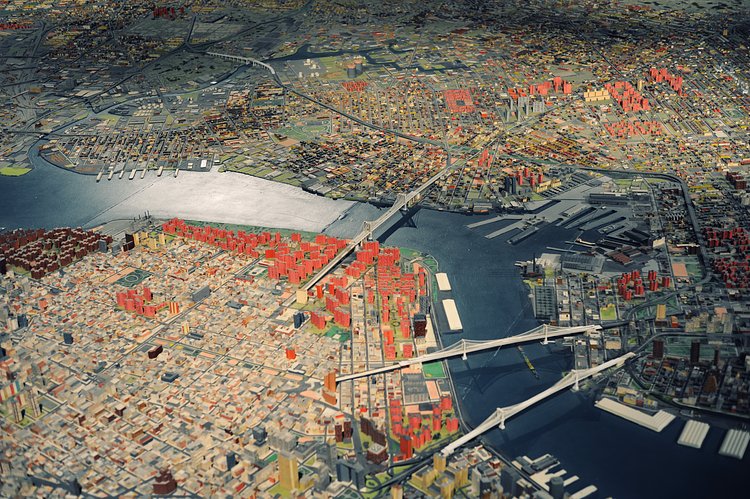 NYC Panorama at the Queens Museum