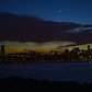 Sunset Moonset over Manhattan