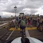 Tour de France on Brooklyn Bridge